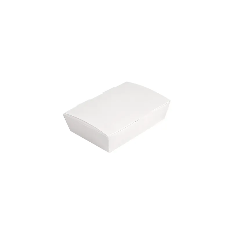 BOÎTES REPAS COUVERCLES THEPACK 1000 ML 20,5x14,6x5 CM BLANC CARTON NANO-MICRO + ALUMINIUM (360 UNITÉ)